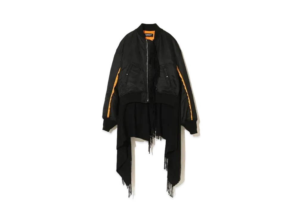 UNDERCOVER Nylon Twill MA-1 Jacket "Black"