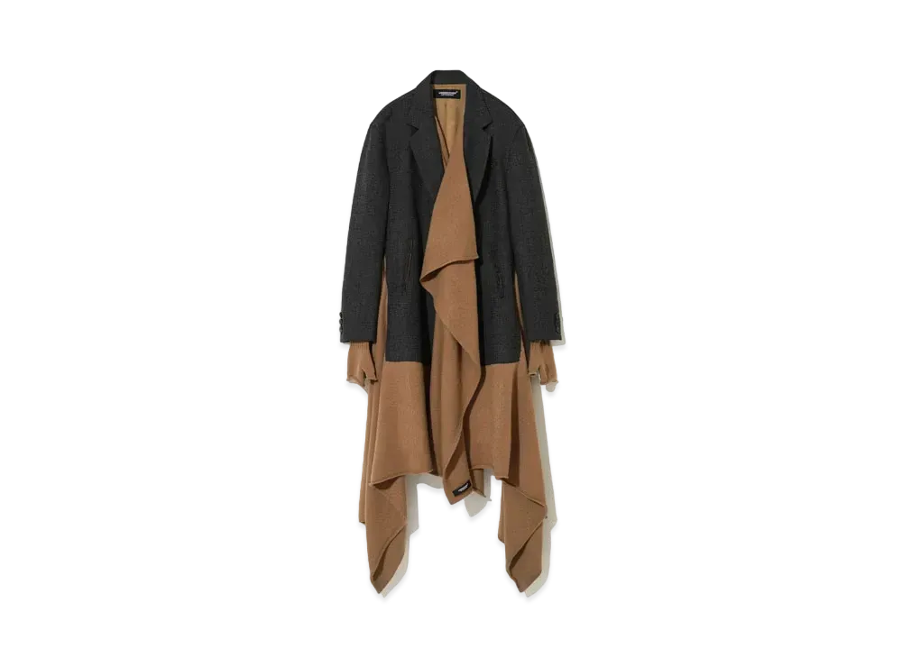 UNDERCOVER Shetland Wool Jacket "Charcoal"