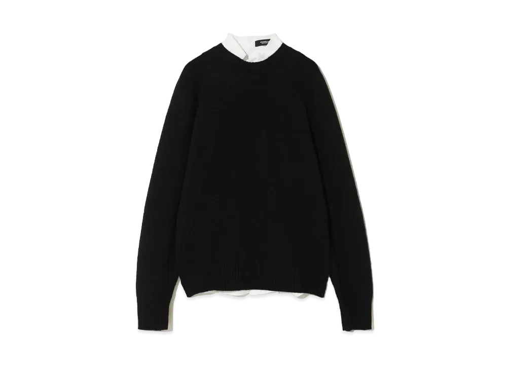 UNDERCOVER Nylon Wool Knit Pullover "Black"