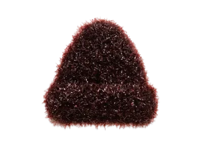 UNDERCOVER Film Fringe Knit Cap "Bordeaux"