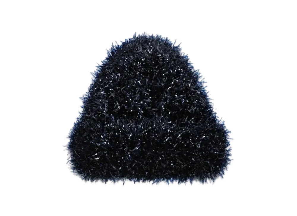 UNDERCOVER Film Fringe Knit Cap "Navy"