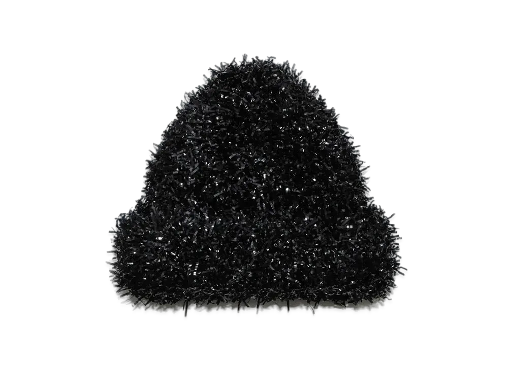 UNDERCOVER Film Fringe Knit Cap "Black"