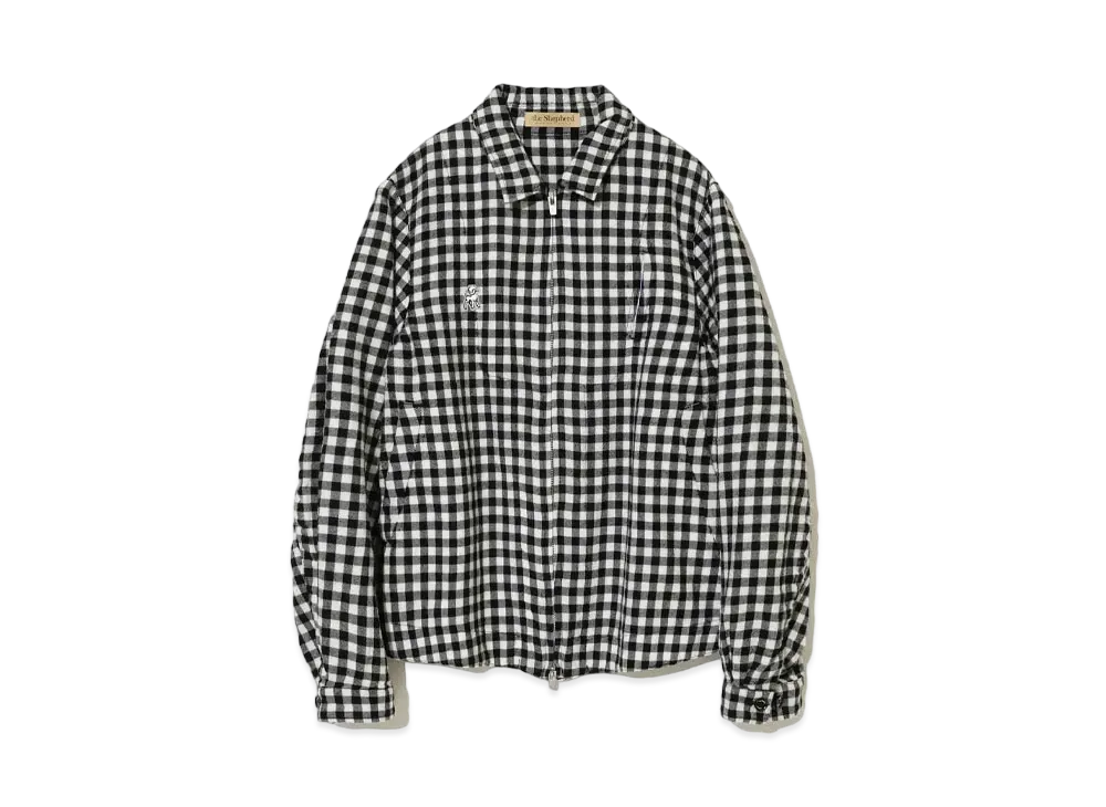 UNDERCOVER Felted Wool Blouson "Black"