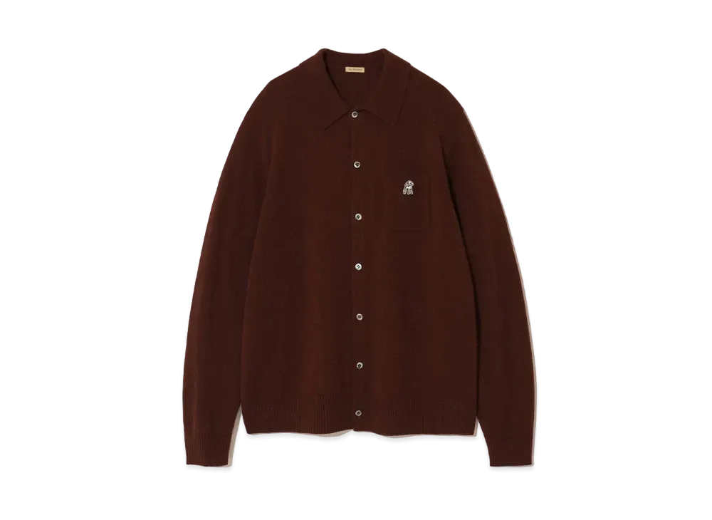 UNDERCOVER Cashmere Blend Wool Knit Pullover "Brown"