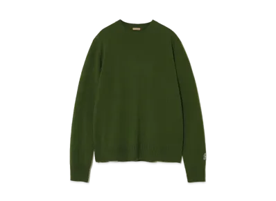 UNDERCOVER Cashmere Blend Wool Knit Pullover "Moss Green"