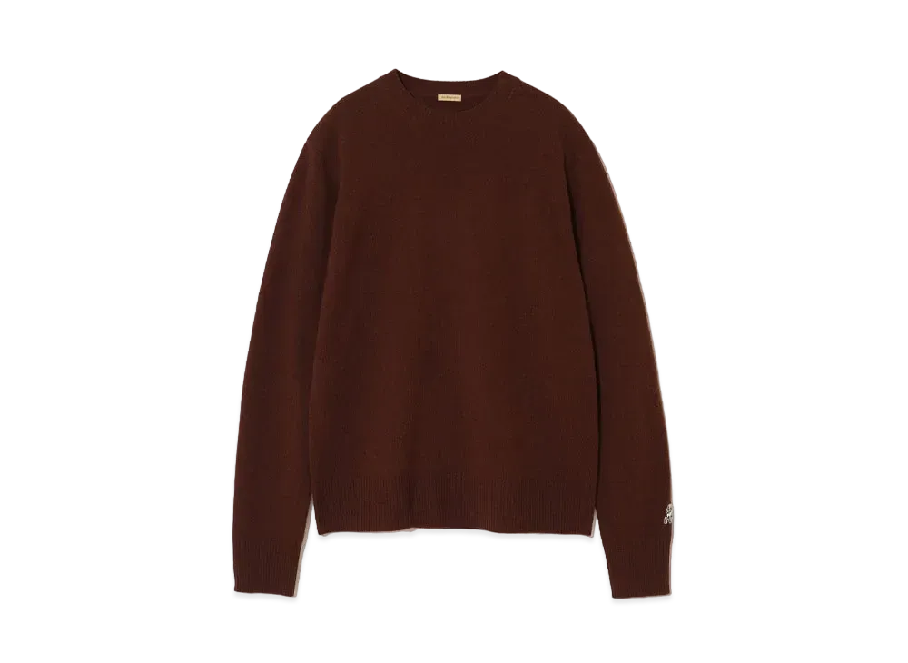 UNDERCOVER Cashmere Blend Wool Knit Pullover "Brown"