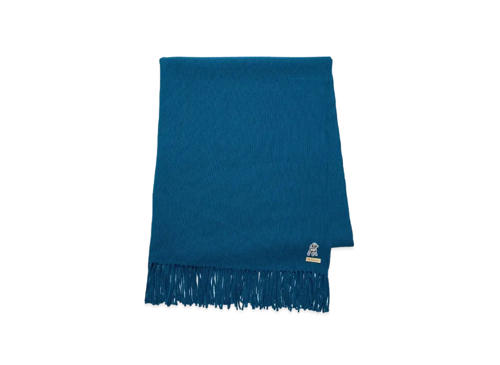 UNDERCOVER Cashmere Fringe Stole "Turquoise"