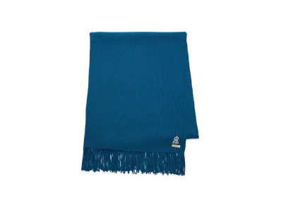 UNDERCOVER Cashmere Fringe Stole "Turquoise"