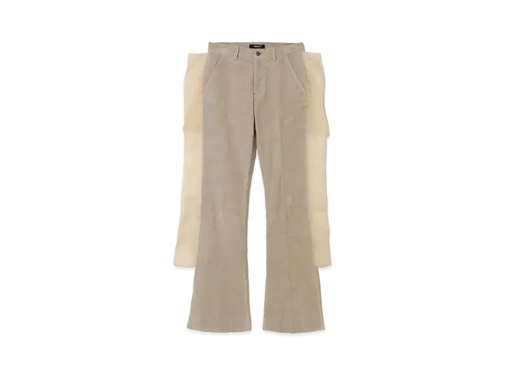 UNDERCOVER Corduroy Bootcut Pants "Light Beige"