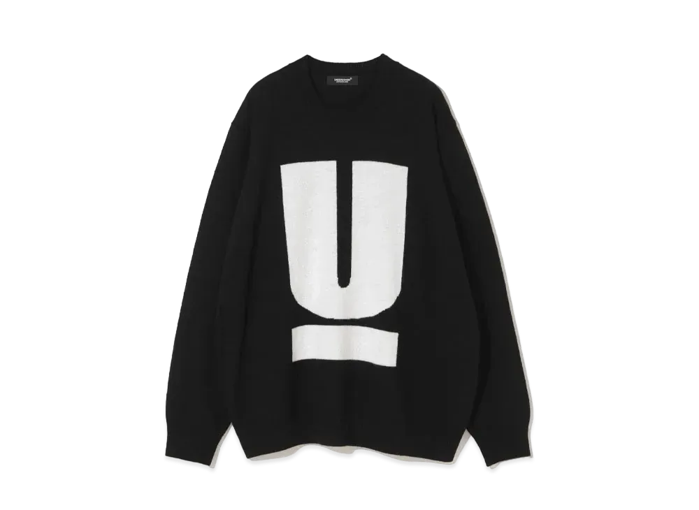 UNDERCOVER Wool Knit Pullover "Black"