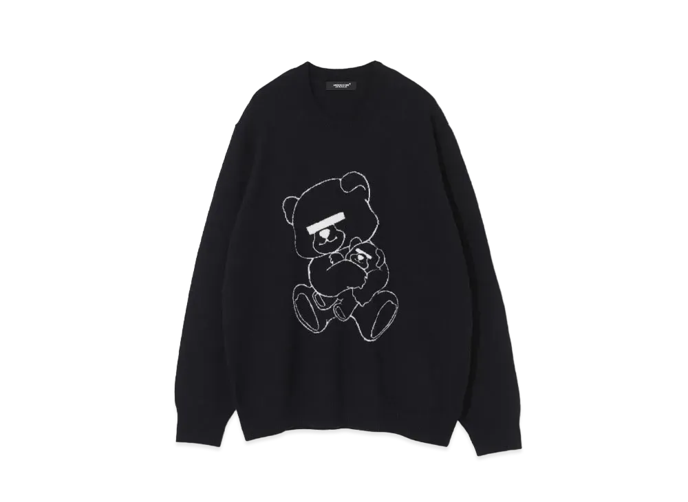 UNDERCOVER Wool Knit Pullover "Navy"