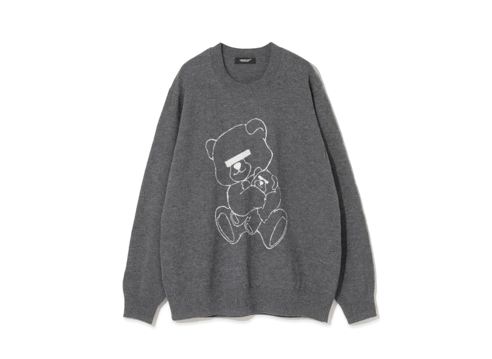 UNDERCOVER Wool Knit Pullover "Gray"