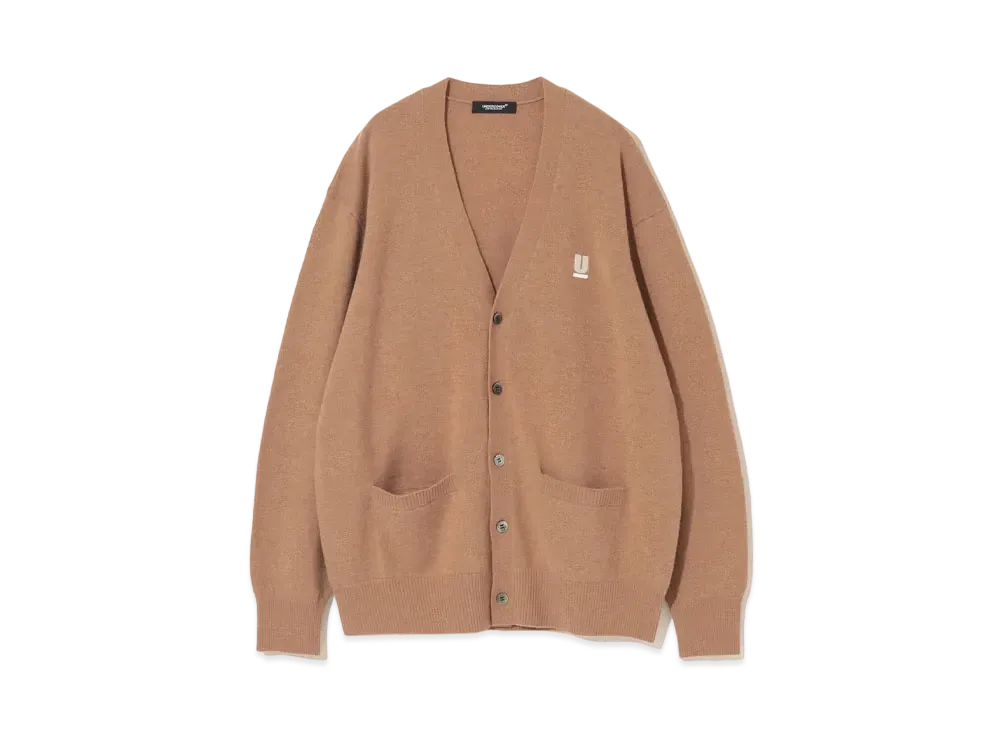 UNDERCOVER Wool Knit Cardigan "Beige"