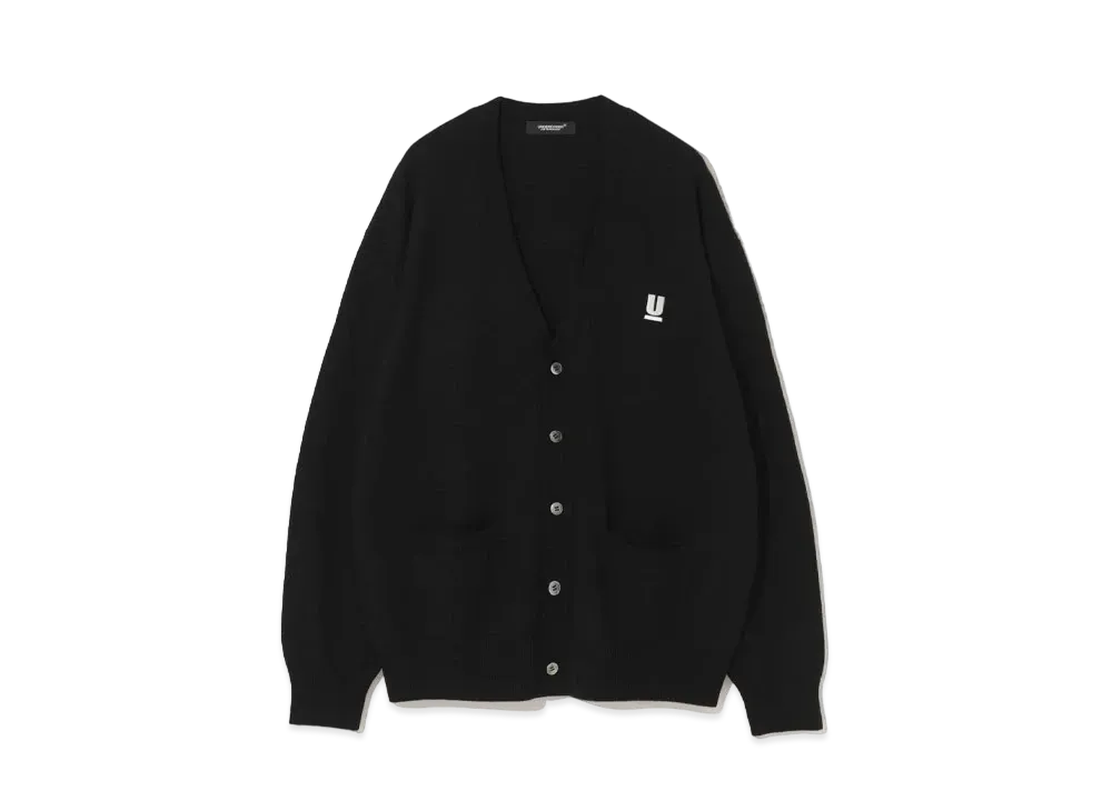 UNDERCOVER Wool Knit Cardigan "Black"