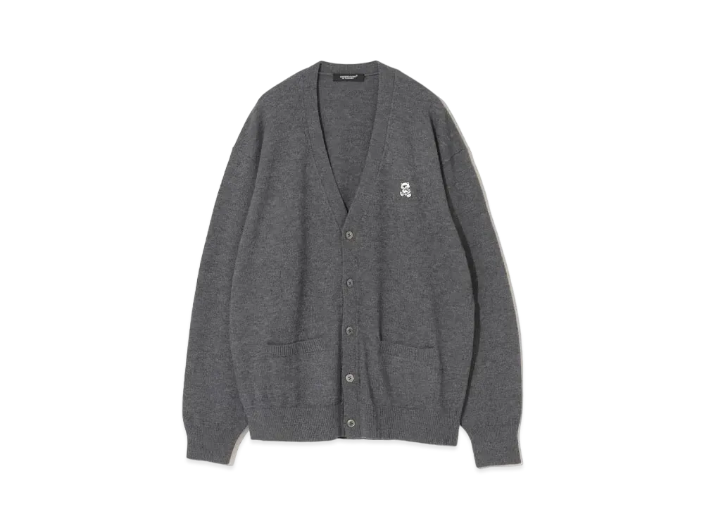 UNDERCOVER Wool Knit Cardigan "Gray"