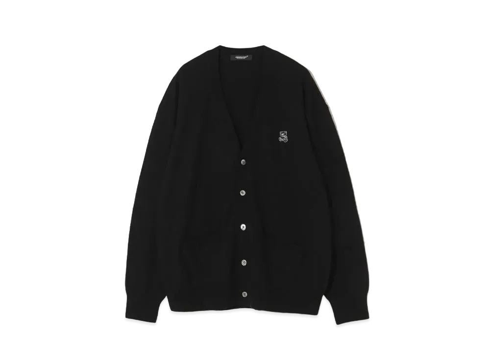 UNDERCOVER Wool Knit Cardigan "Black"