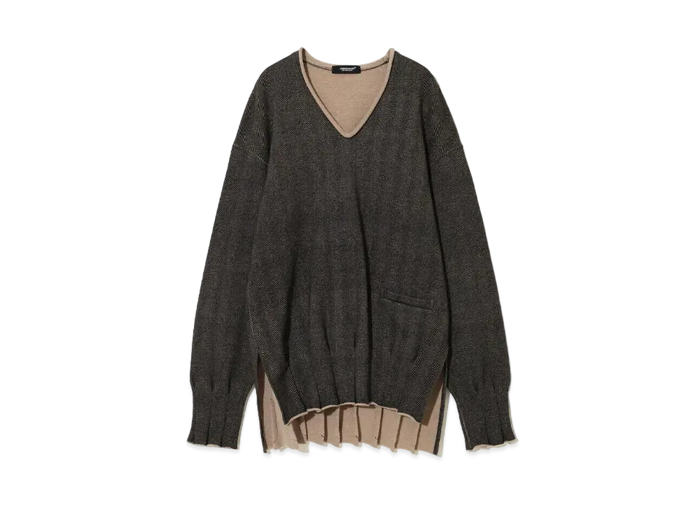 UNDERCOVER Transfer Print Sweat Pullover "Brown Base"