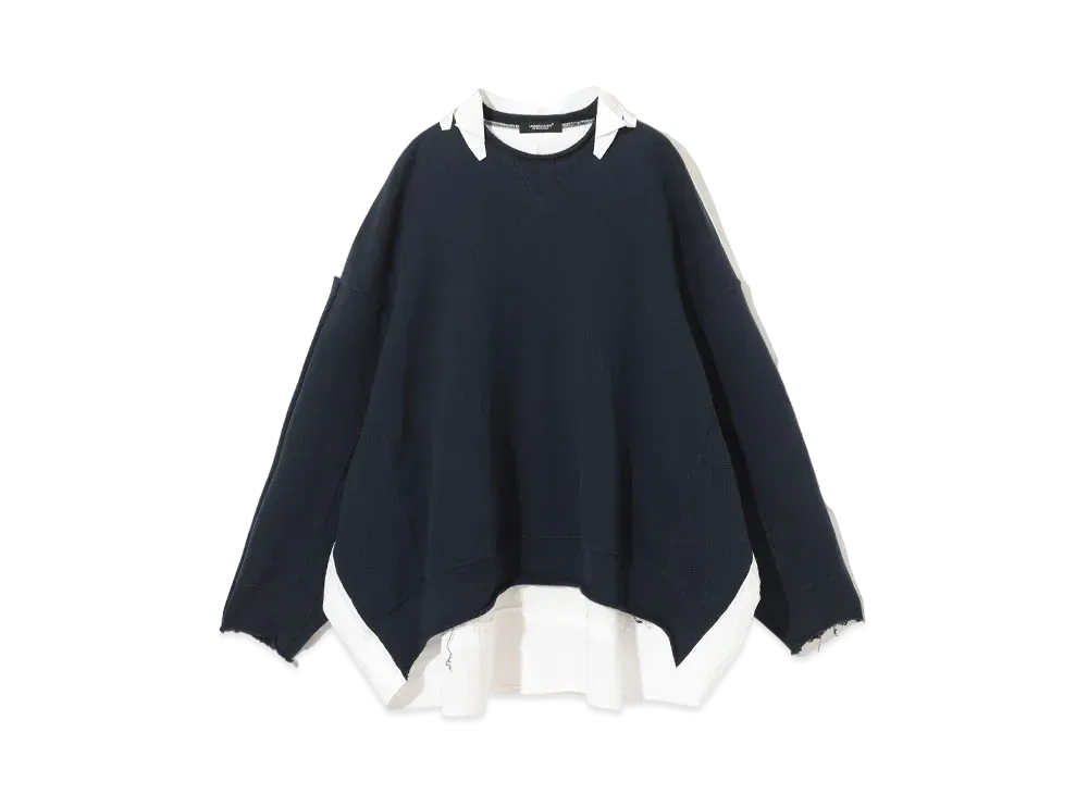 UNDERCOVER Cotton Sweatshirt Pullover "Navy"