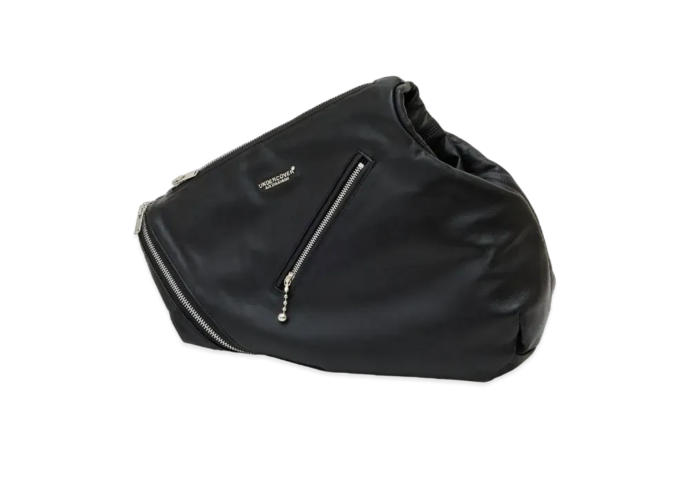 UNDERCOVER Sheep Leather Kimono Sleeve Bag "Black"