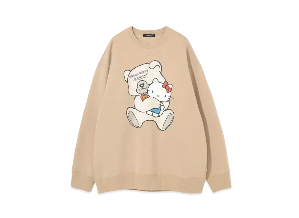 UNDERCOVER x SANRIO Big Sweatshirt Hello Kitty "Beige"