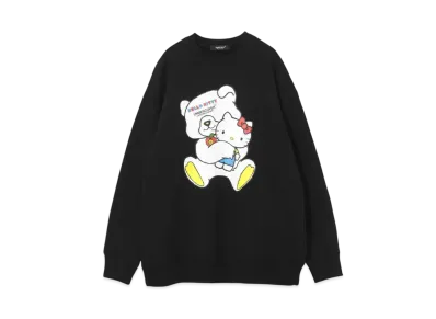 UNDERCOVER x SANRIO Big Sweatshirt Hello Kitty "Black"