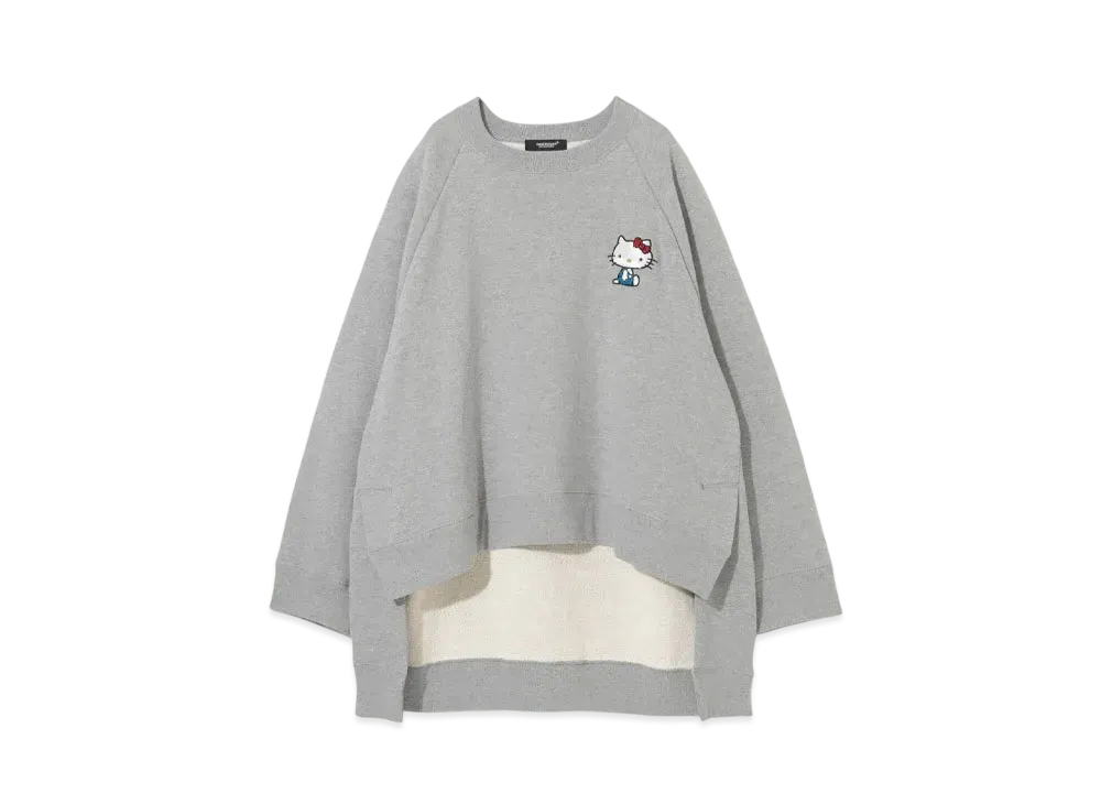 UNDERCOVER x SANRIO Front Short Sweatshirt "Top Gray"