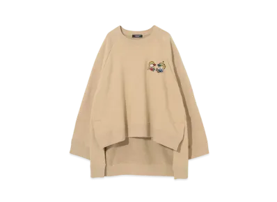 UNDERCOVER x SANRIO Front Short Sweatshirt "Beige"