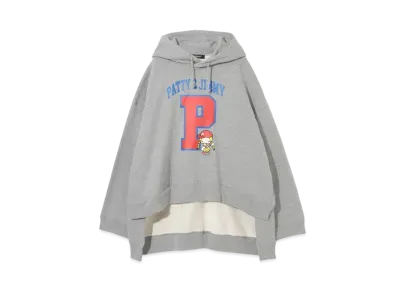 UNDERCOVER x SANRIO Front Short hoodie Patty "Top Gray"