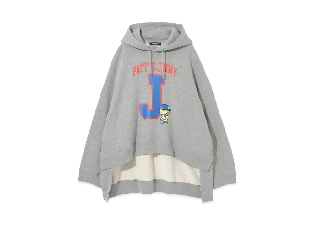 UNDERCOVER x SANRIO Front Short hoodie Jimmy "Top Gray"