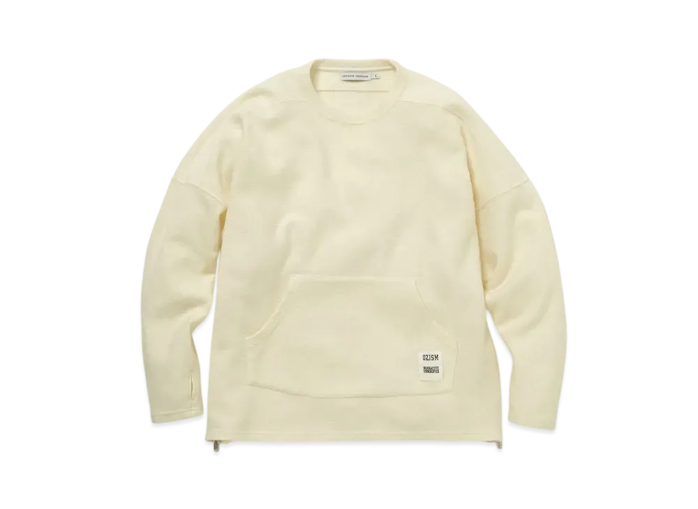UNDERCOVER x nonnative OZISM Monk Crew Long Pullover W/N Pile "Off White"