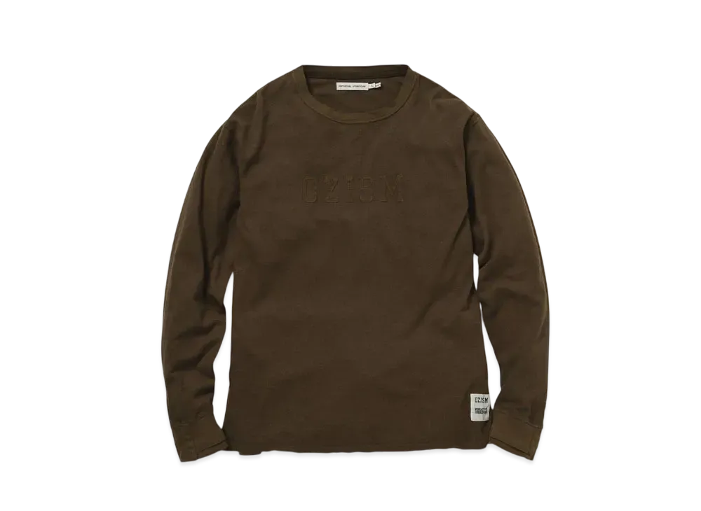UNDERCOVER x nonnative OZISM Monk L/S Tee Cotton Paper Jersey Overdyed "Olive"