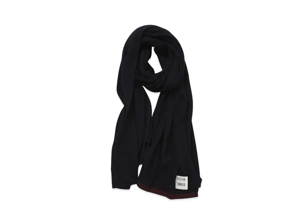UNDERCOVER x nonnative OZISM Monk Big Stole Wool Yarn "Dark Navy"