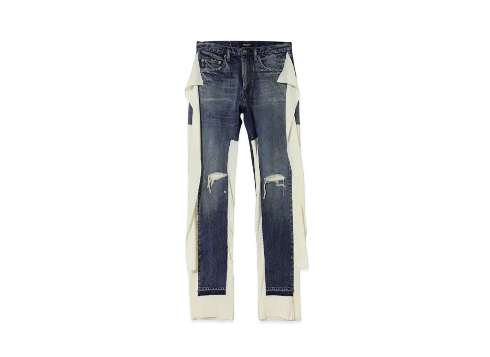 UNDERCOVER Used Denim Pants "Light Blue Indigo"