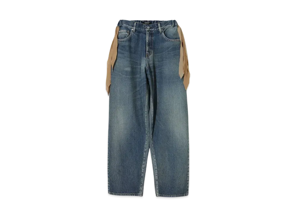 UNDERCOVER Wide Denim Pants "Light Blue Indigo"