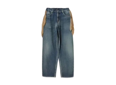 UNDERCOVER Wide Denim Pants "Light Blue Indigo"