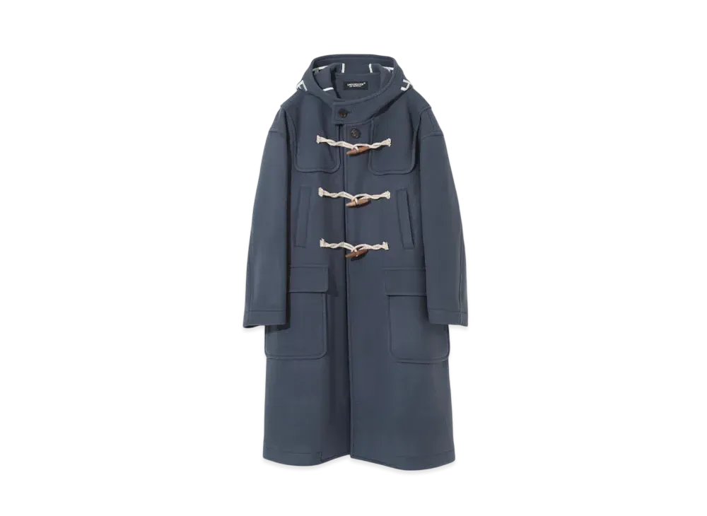 UNDERCOVER Wool Duffle Coat "Gray Blue"