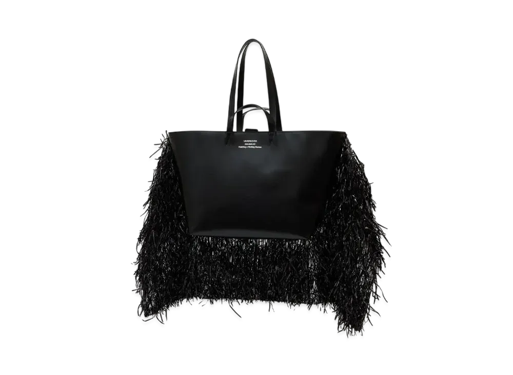 UNDERCOVER Cowhide Leather Tote Bag "Black"