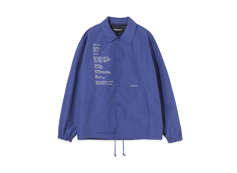 UNDERCOVER x CAN Nylon Coach Jacket "Navy"