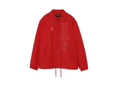 UNDERCOVER x CAN Nylon Coach Jacket "Red"