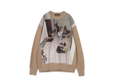 UNDERCOVER x CAN Cotton Sweatshirt Pullover "Beige Gray"