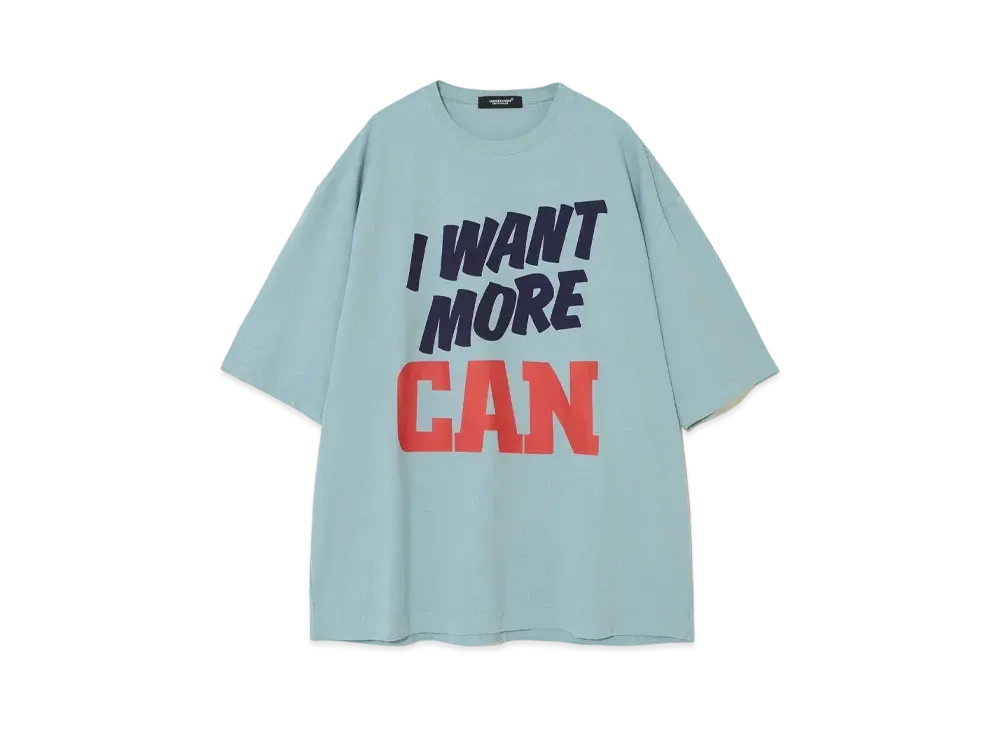 UNDERCOVER x CAN Cotton Big T-Shirt "Light Blue"
