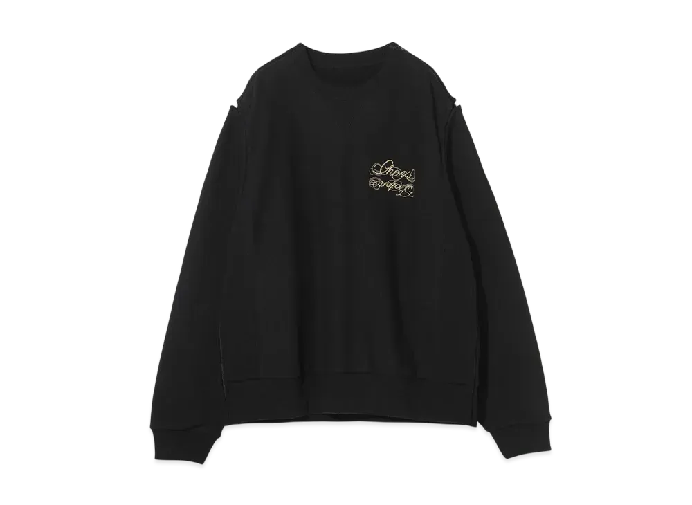 UNDERCOVER EXCHANGE スウェット 黒 サイズ2　エクスチェンジ UNDERCOVER - アンダーカバー エクスチェンジ期 FIFTYTWO