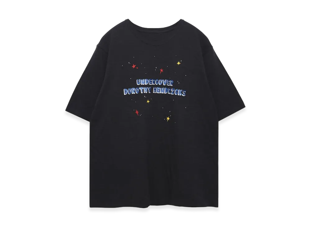 UNDERCOVER x Dorothy Hendricks Mens Glitter Print Tee "Black"