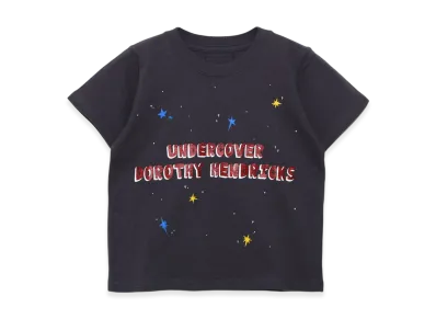 UNDERCOVER x Dorothy Hendricks Glitter Print Kids Tee "Red Glitter"