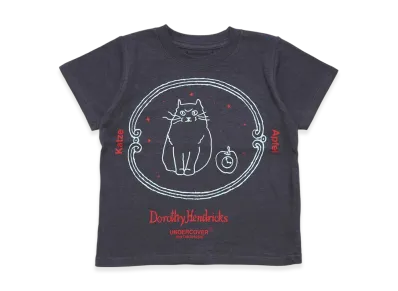 UNDERCOVER x Dorothy Hendricks Cat & Gilapple Kids Tee "Charcoal"