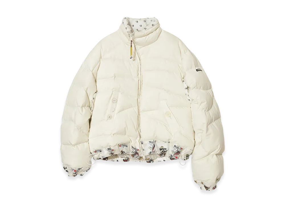 UNDERCOVER Polyester Short Down Jacket "Ivory"