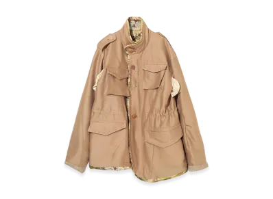 UNDERCOVER Silk Blend Wool Jacket "Beige"