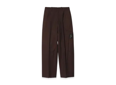 UNDERCOVER Wool Tapered Pants "Dark Brown"