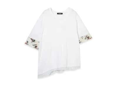 UNDERCOVER Cotton Layered T-Shirt "White"