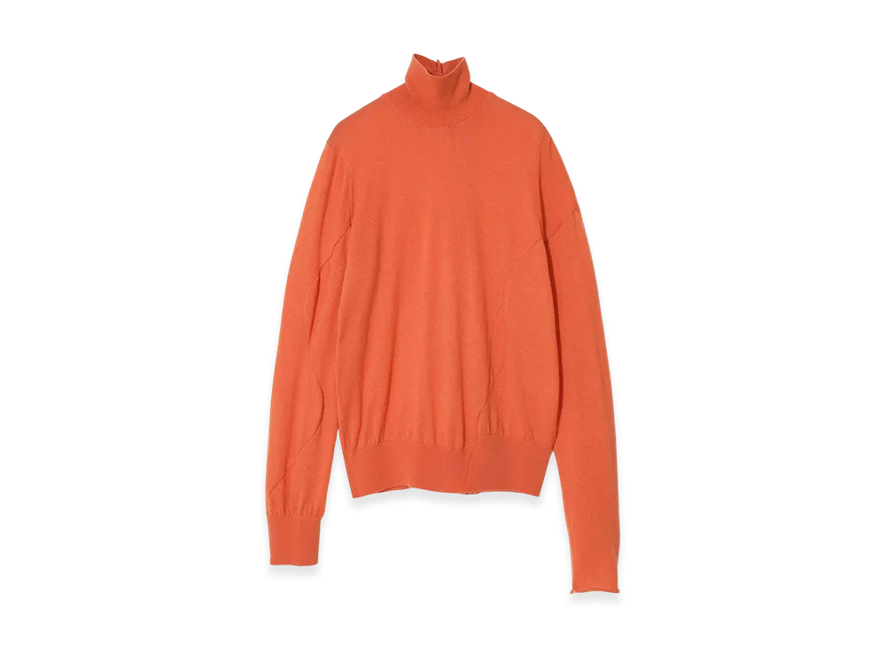 UNDERCOVER Cashmere Wool Turtleneck Knit "L.Orange"